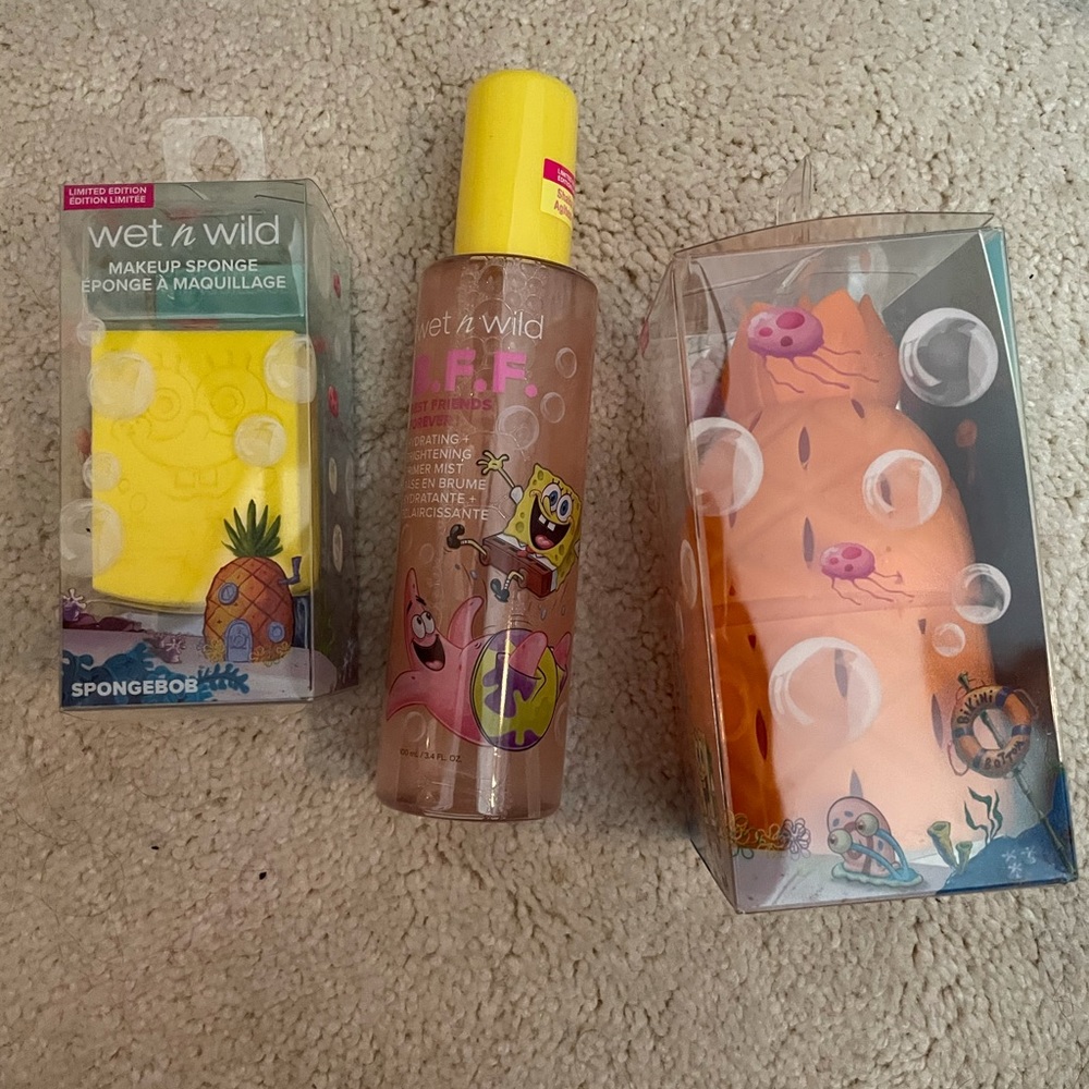 Spongebob Squarepants Wet N Wild Makeup